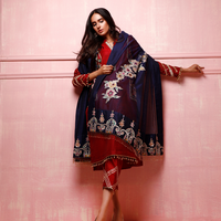 Wahajmkhan | Festive Fiesta Formals | RED ROUGE by Wahaj M.Khan - Designer Dress - Type: Ladies Clothes - Available at Libayah - 100% Original