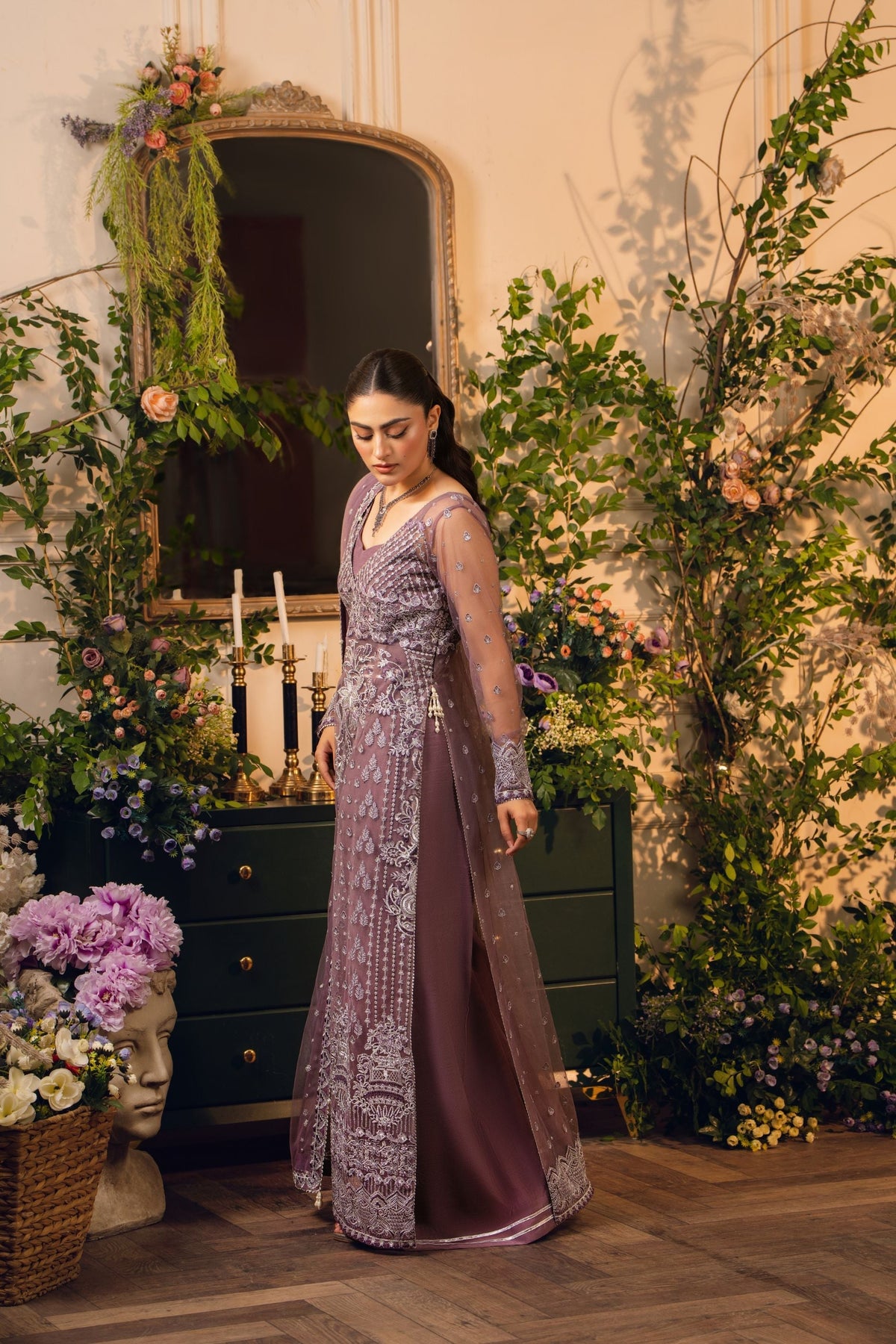 Hemstitch | Festive Edition 24 | Moonlight by Hemstitch - Designer Dress - Type: Ladies Clothes - Available at Libayah - 100% Original