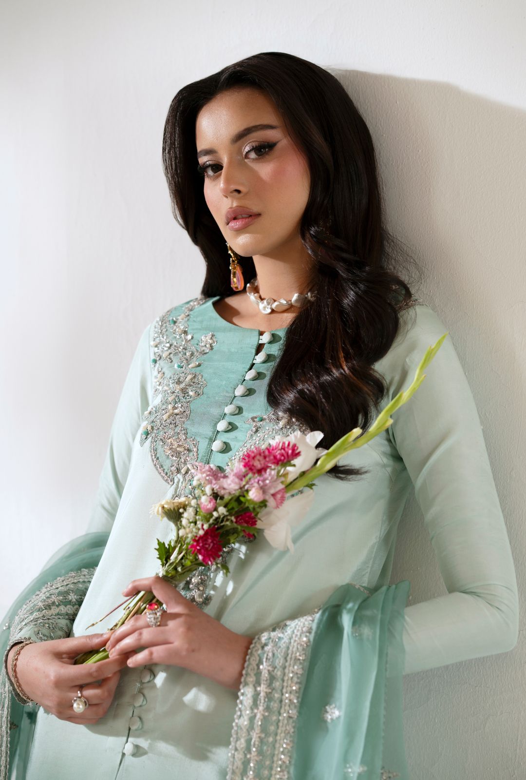 AJR Couture | Luxe Pret 25 | Harmony by AJR Couture - Designer Dress  - Type : Ladies Clothes - Available at Libayah - 100% Original 