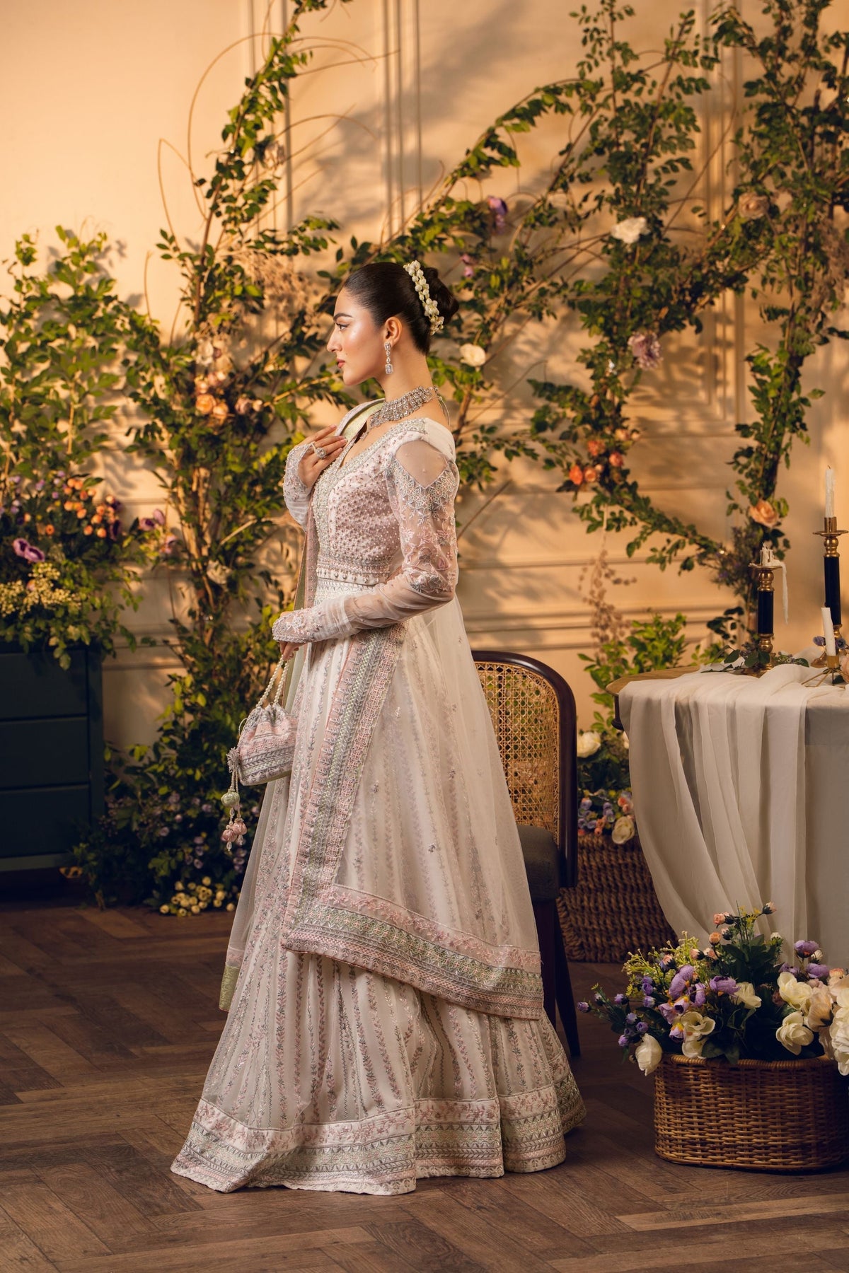 Hemstitch | Festive Edition 24 | Zirah by Hemstitch - Designer Dress - Type: Ladies Clothes - Available at Libayah - 100% Original