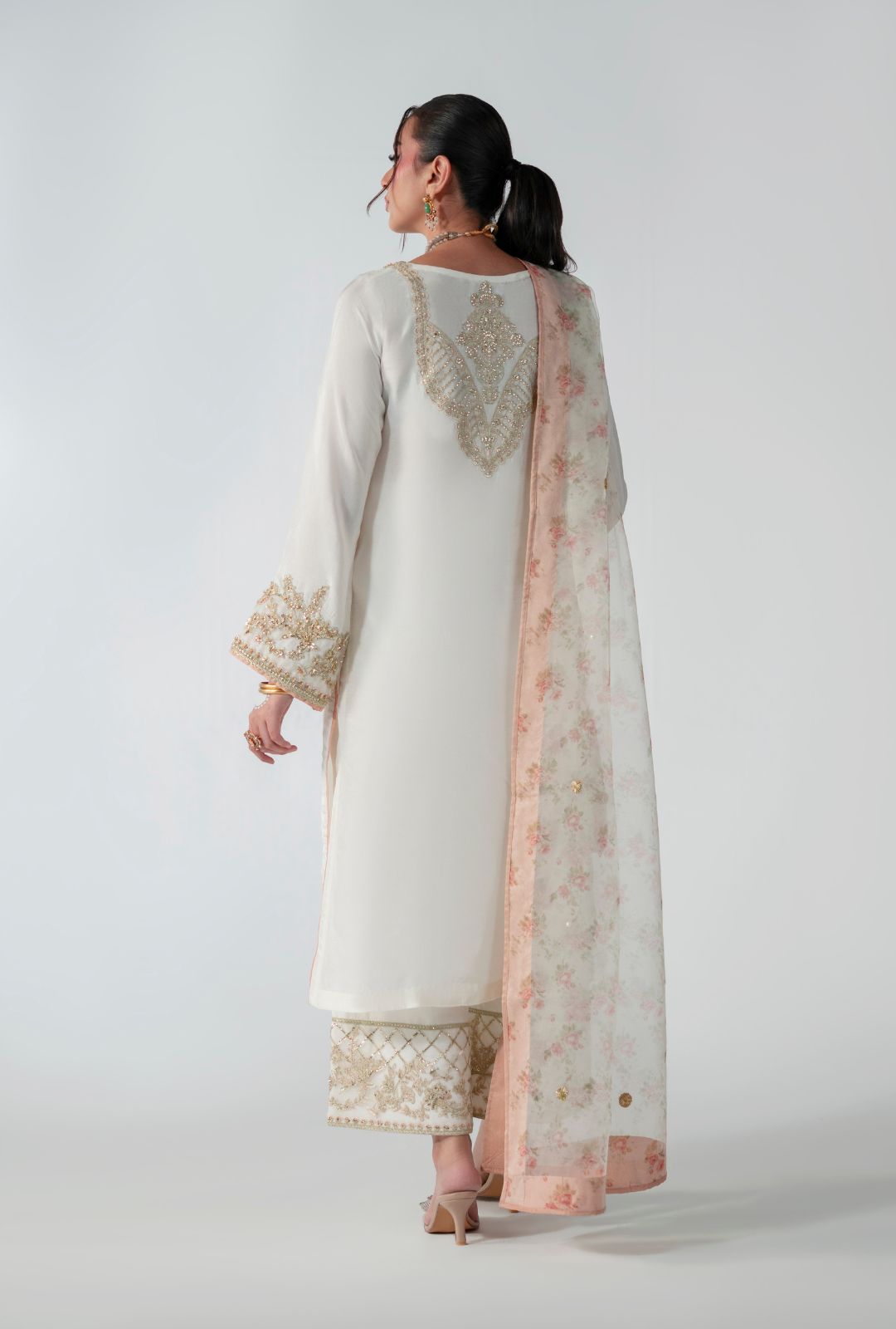 AJR Couture | Luxe Pret 25 | Silk Whisper by AJR Couture - Designer Dress  - Type : Ladies Clothes - Available at Libayah - 100% Original 