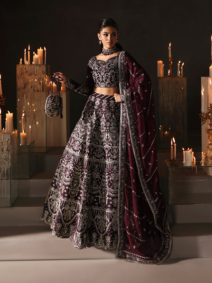 Gulaal | Marais Velvet | CALIRA by Gulaal - Designer Dress - Type : Ladies Clothes - Available at Libayah - 100% Original 