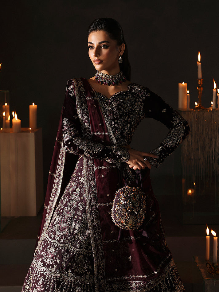 Gulaal | Marais Velvet | CALIRA by Gulaal - Designer Dress - Type : Ladies Clothes - Available at Libayah - 100% Original 