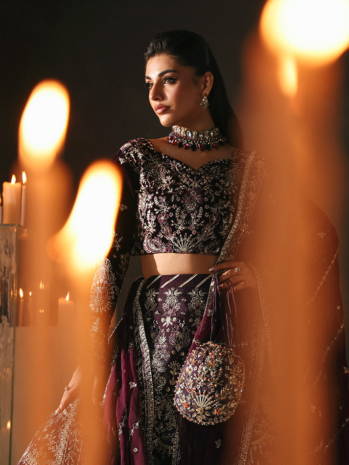 Gulaal | Marais Velvet | CALIRA by Gulaal - Designer Dress - Type : Ladies Clothes - Available at Libayah - 100% Original 