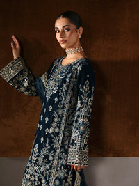 Gulaal | Marais Velvet | MORENA by Gulaal - Designer Dress - Type : Ladies Clothes - Available at Libayah - 100% Original 