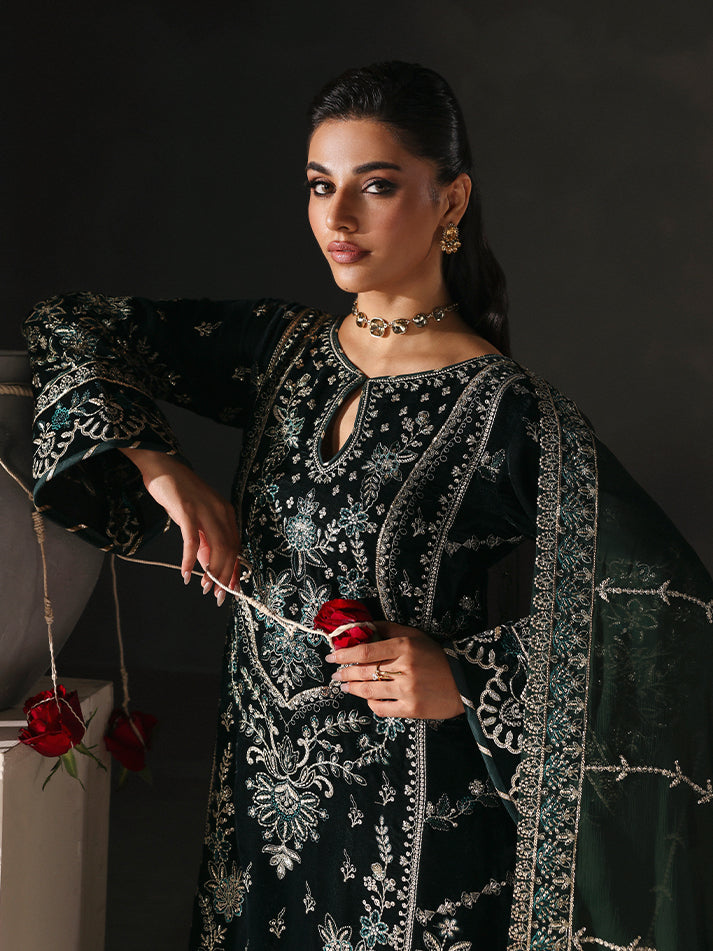 Gulaal | Marais Velvet | EVANA by Gulaal - Designer Dress - Type : Ladies Clothes - Available at Libayah - 100% Original 