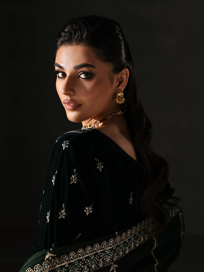 Gulaal | Marais Velvet | EVANA by Gulaal - Designer Dress - Type : Ladies Clothes - Available at Libayah - 100% Original 