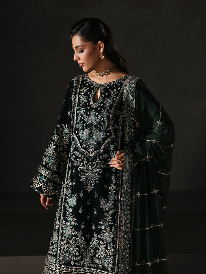 Gulaal | Marais Velvet | EVANA by Gulaal - Designer Dress - Type : Ladies Clothes - Available at Libayah - 100% Original 