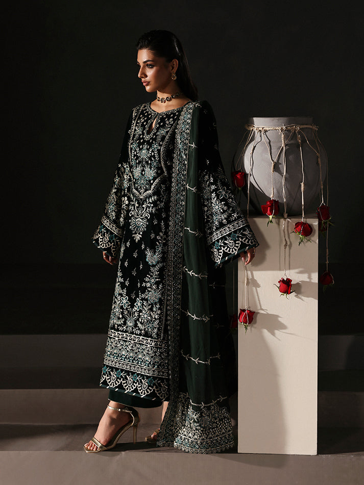Gulaal | Marais Velvet | EVANA by Gulaal - Designer Dress - Type : Ladies Clothes - Available at Libayah - 100% Original 