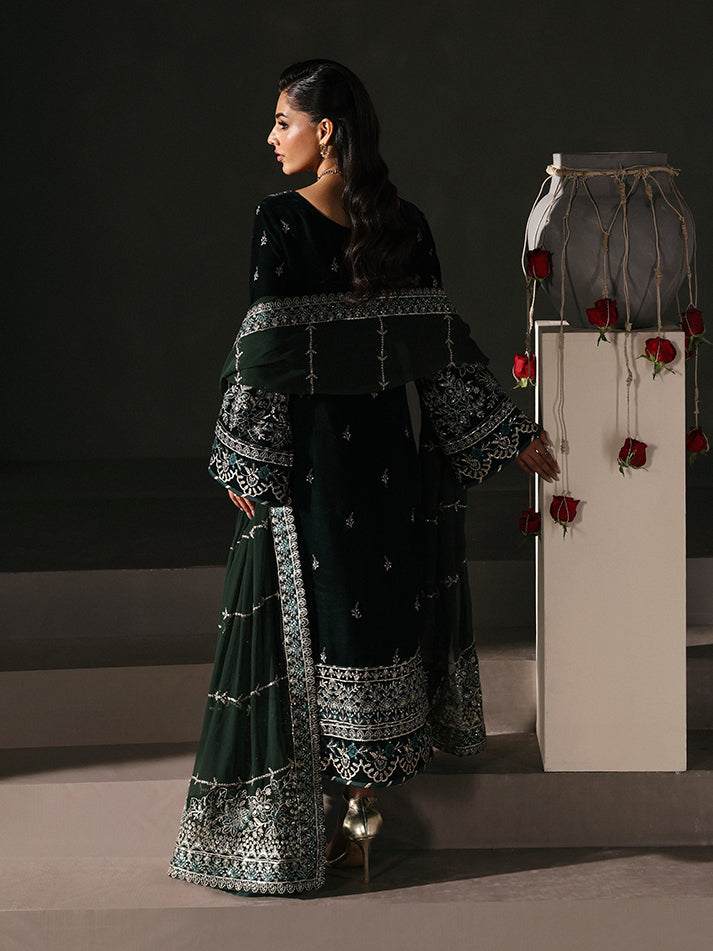Gulaal | Marais Velvet | EVANA by Gulaal - Designer Dress - Type : Ladies Clothes - Available at Libayah - 100% Original 