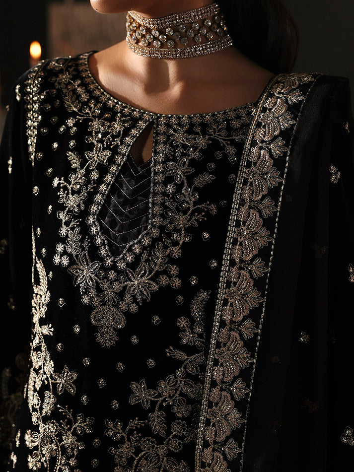 Gulaal | Marais Velvet | ECLISSA by Gulaal - Designer Dress - Type : Ladies Clothes - Available at Libayah - 100% Original 