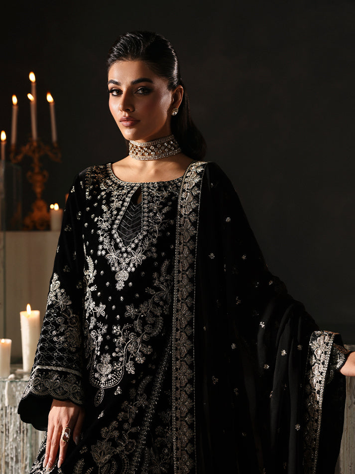 Gulaal | Marais Velvet | ECLISSA by Gulaal - Designer Dress - Type : Ladies Clothes - Available at Libayah - 100% Original 