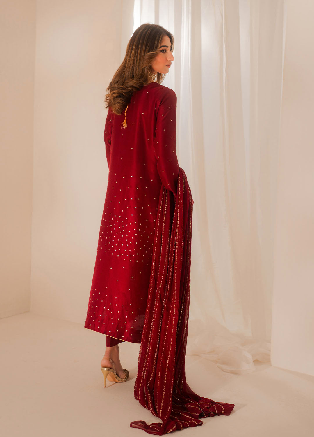 Vintage | Celine Luxe | Marina by Vintage - Designer Dress  - Type : Ladies Clothes - Available at Libayah - 100% Original 