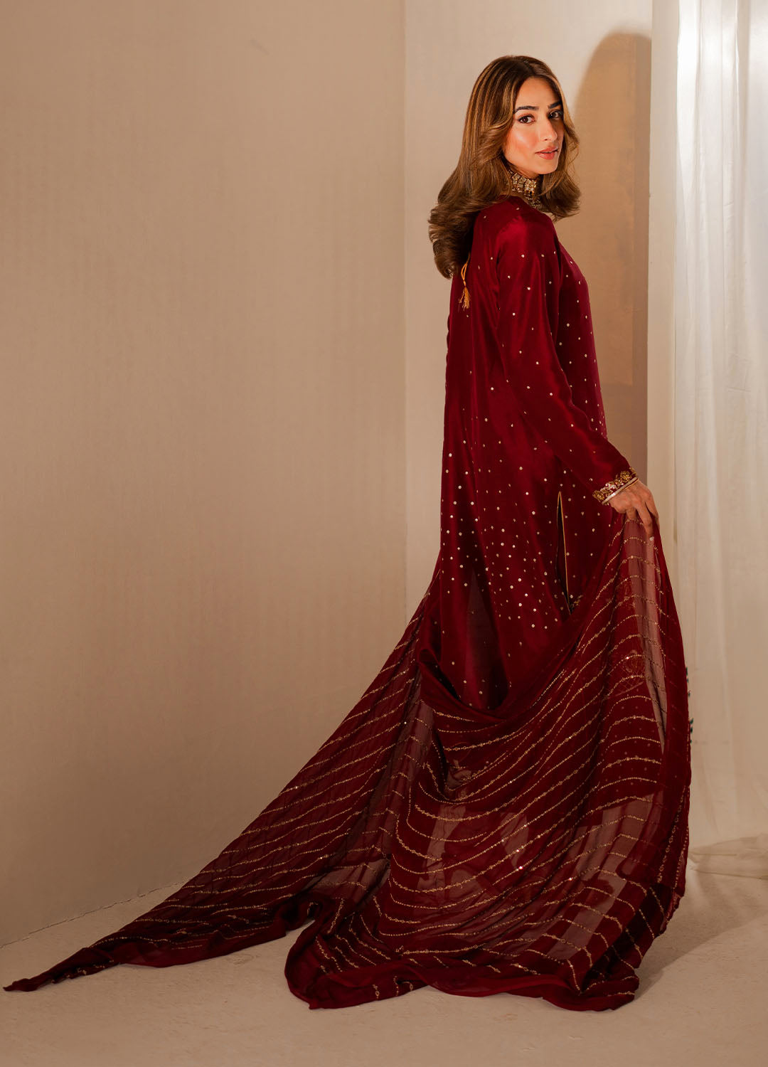 Vintage | Celine Luxe | Marina by Vintage - Designer Dress  - Type : Ladies Clothes - Available at Libayah - 100% Original 