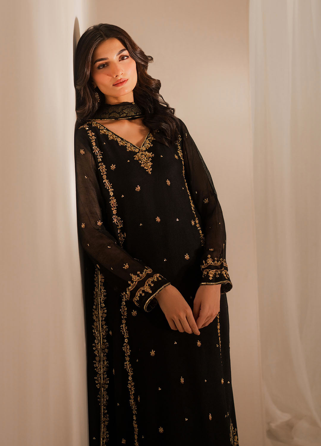 Vintage | Celine Luxe | Kaia by Vintage - Designer Dress  - Type : Ladies Clothes - Available at Libayah - 100% Original 