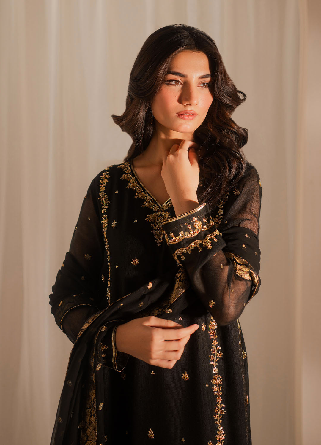 Vintage | Celine Luxe | Kaia by Vintage - Designer Dress  - Type : Ladies Clothes - Available at Libayah - 100% Original 