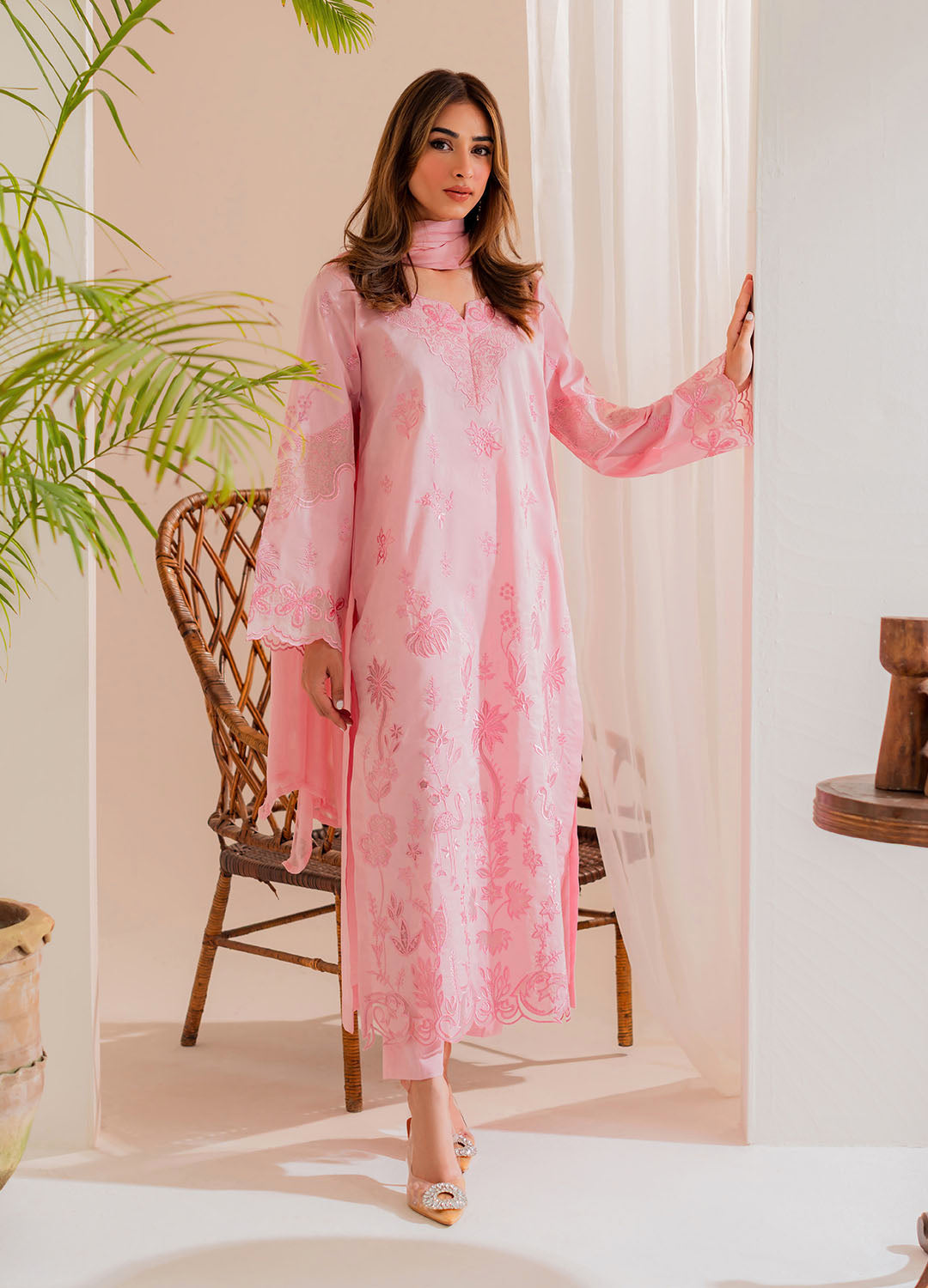 Vintage | Celine Luxe | Flora by Vintage - Designer Dress  - Type : Ladies Clothes - Available at Libayah - 100% Original 