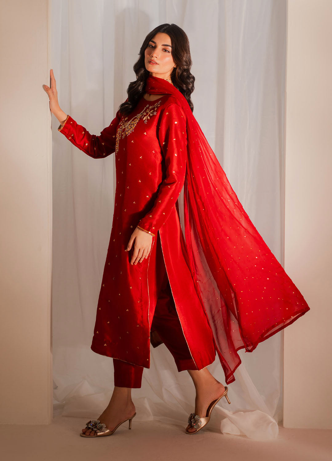 Vintage | Celine Luxe | Raya by Vintage - Designer Dress  - Type : Ladies Clothes - Available at Libayah - 100% Original 