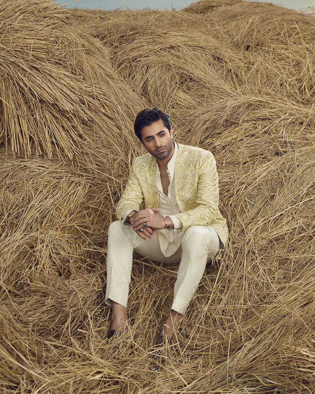 Pakistani Menswear | FSQ-AHAB by Libayah Ltd. - Designer Dress - Type: Menswear - Available at Libayah - 100% Original