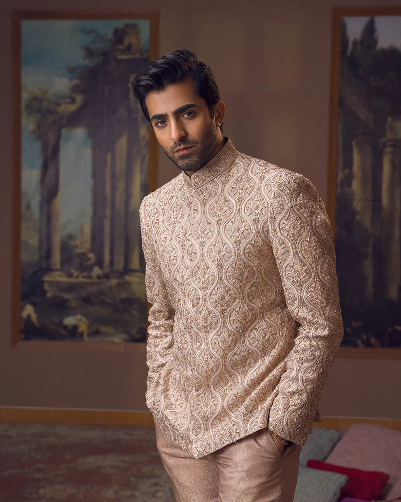 Pakistani Menswear | FSQ-Murad by Libayah Ltd. - Designer Dress - Type: Menswear - Available at Libayah - 100% Original