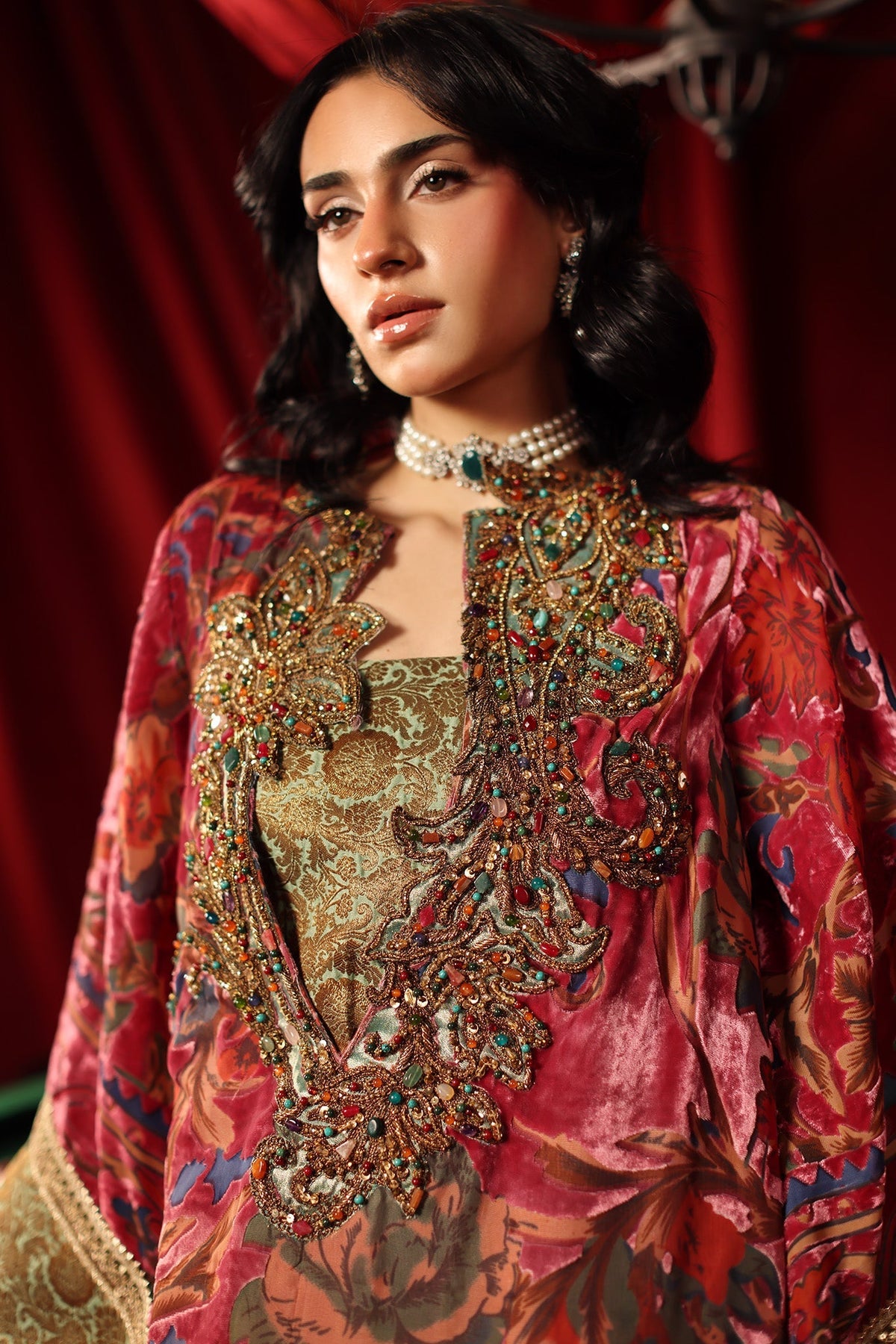 Musferah Saad | The Elite Club | Vienna by Musferah Saad - Designer Dress  - Type : Ladies Clothes - Available at Libayah - 100% Original 