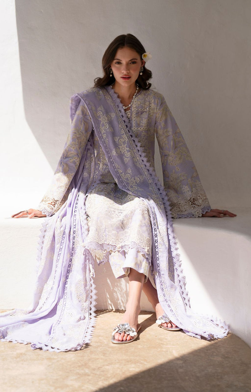 AJR Couture | Printakari Lawn 25 | Vista by AJR Couture - Designer Dress - Type: Ladies Clothes - Available at Libayah - 100% Original