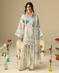 Afrozeh | Basic Pret 26 RTW | NACRE by Afrozeh - Designer Dress  - Type : Ladies Clothes - Available at Libayah - 100% Original 