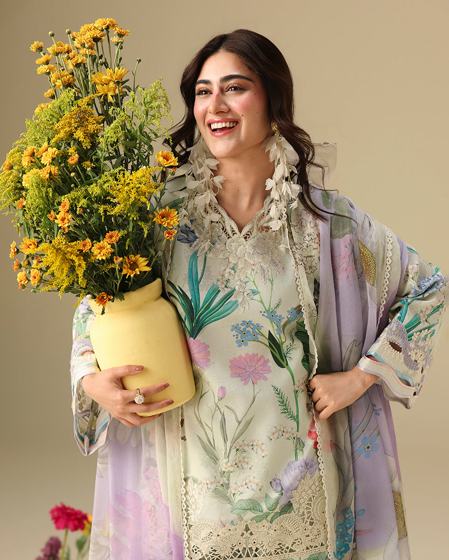 Afrozeh | Basic Pret 26 RTW | NACRE by Afrozeh - Designer Dress  - Type : Ladies Clothes - Available at Libayah - 100% Original 