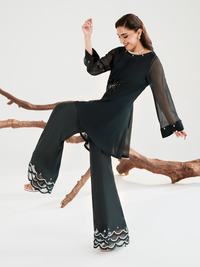 Afrozeh | Basic Pret 26 RTW | NACRE by Afrozeh - Designer Dress  - Type : Ladies Clothes - Available at Libayah - 100% Original 