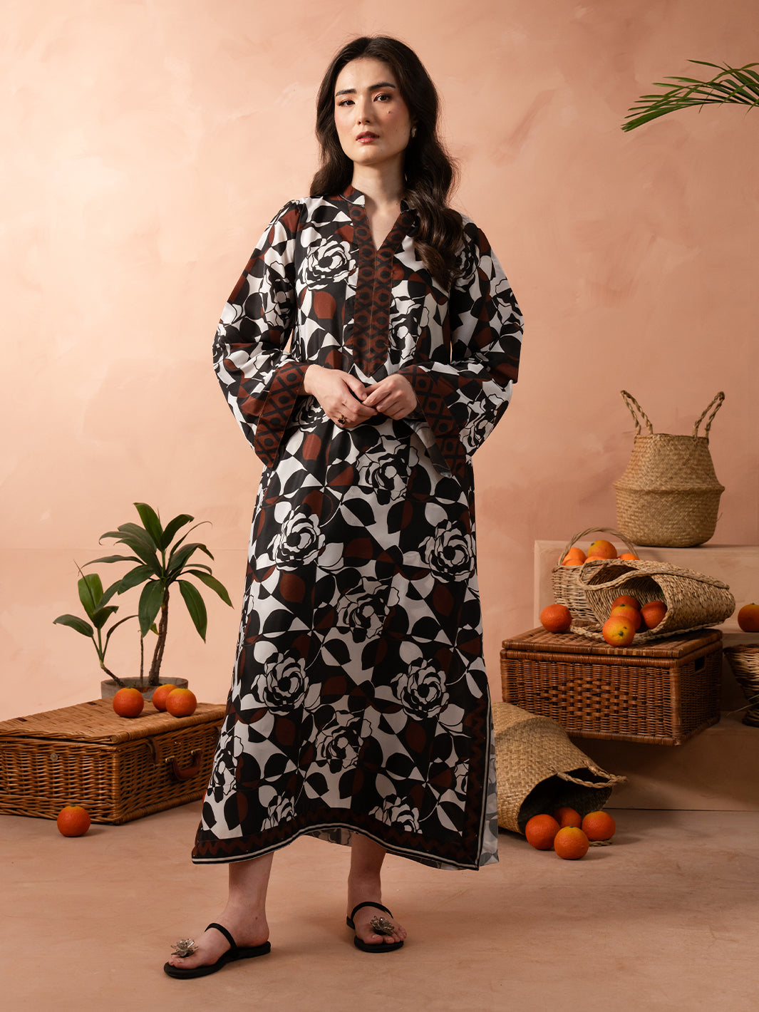 IZEL | Sunset street Pret | by Izel - Designer Dress  - Type : Ladies Clothes - Available at Libayah - 100% Original 
