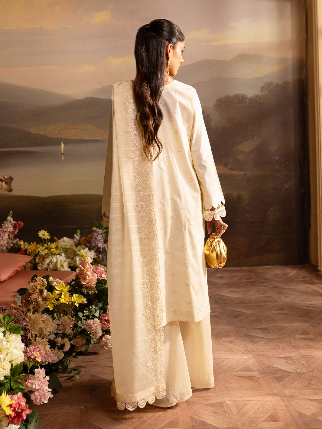 Mahnur | Twilight Luxury Lawn 25 | VELORAINE by Mahnur - Designer Dress - Type: Ladies Clothes - Available at Libayah - 100% Original