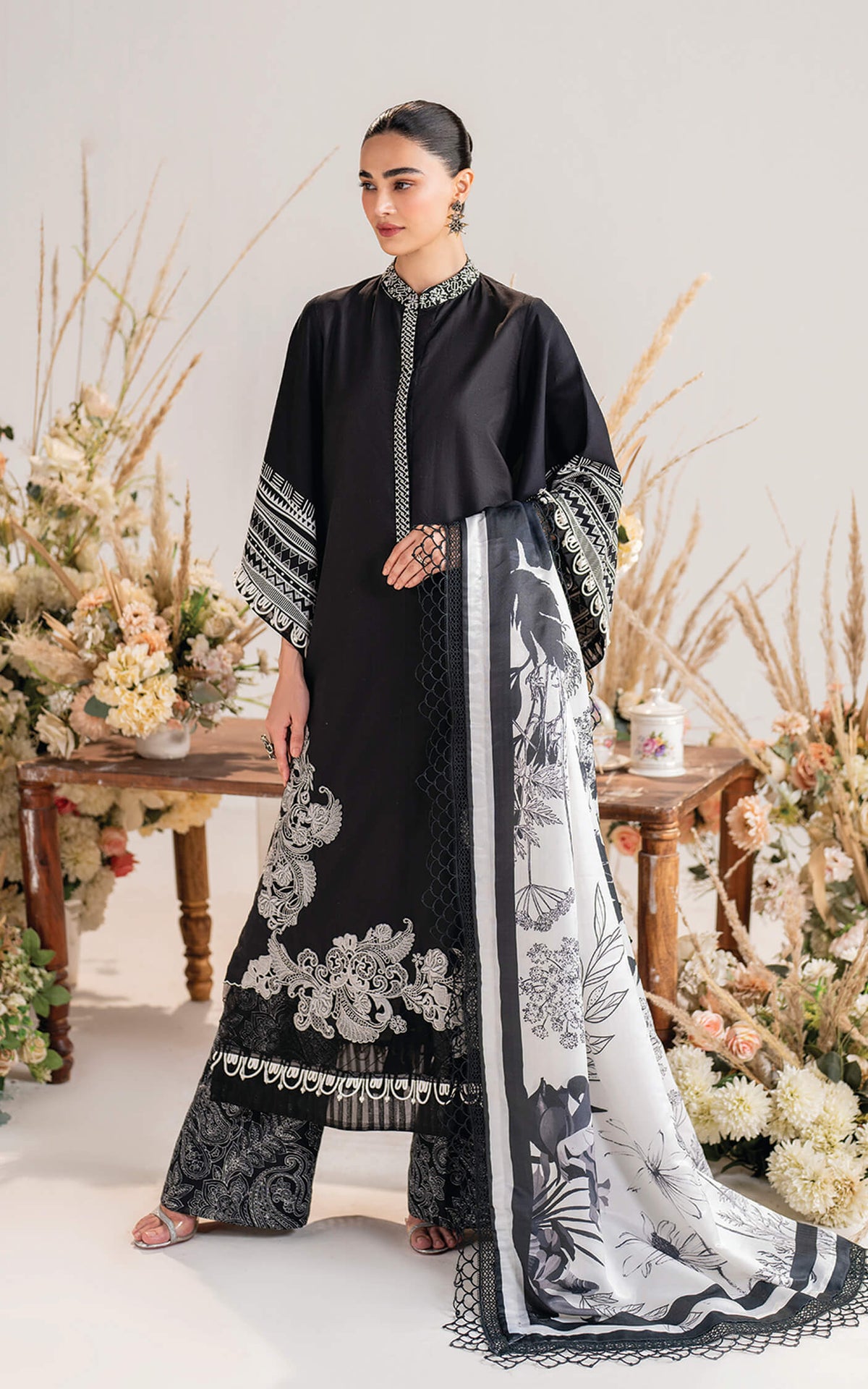 Asifa and Nabeel | Winter Meraki 24 | Velour-MW-05 by Asifa and Nabeel - Designer Dress - Type: Ladies Clothes - Available at Libayah - 100% Original
