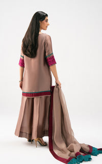 Afrozeh | Basic Pret 26 RTW | NACRE by Afrozeh - Designer Dress  - Type : Ladies Clothes - Available at Libayah - 100% Original 