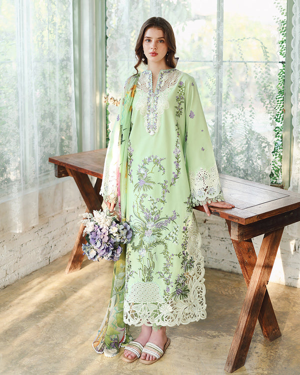 Mushq | The Secret Garden Lawn | Verdant Bloom by Mushq - Designer Dress  - Type : Ladies Clothes - Available at Libayah - 100% Original 