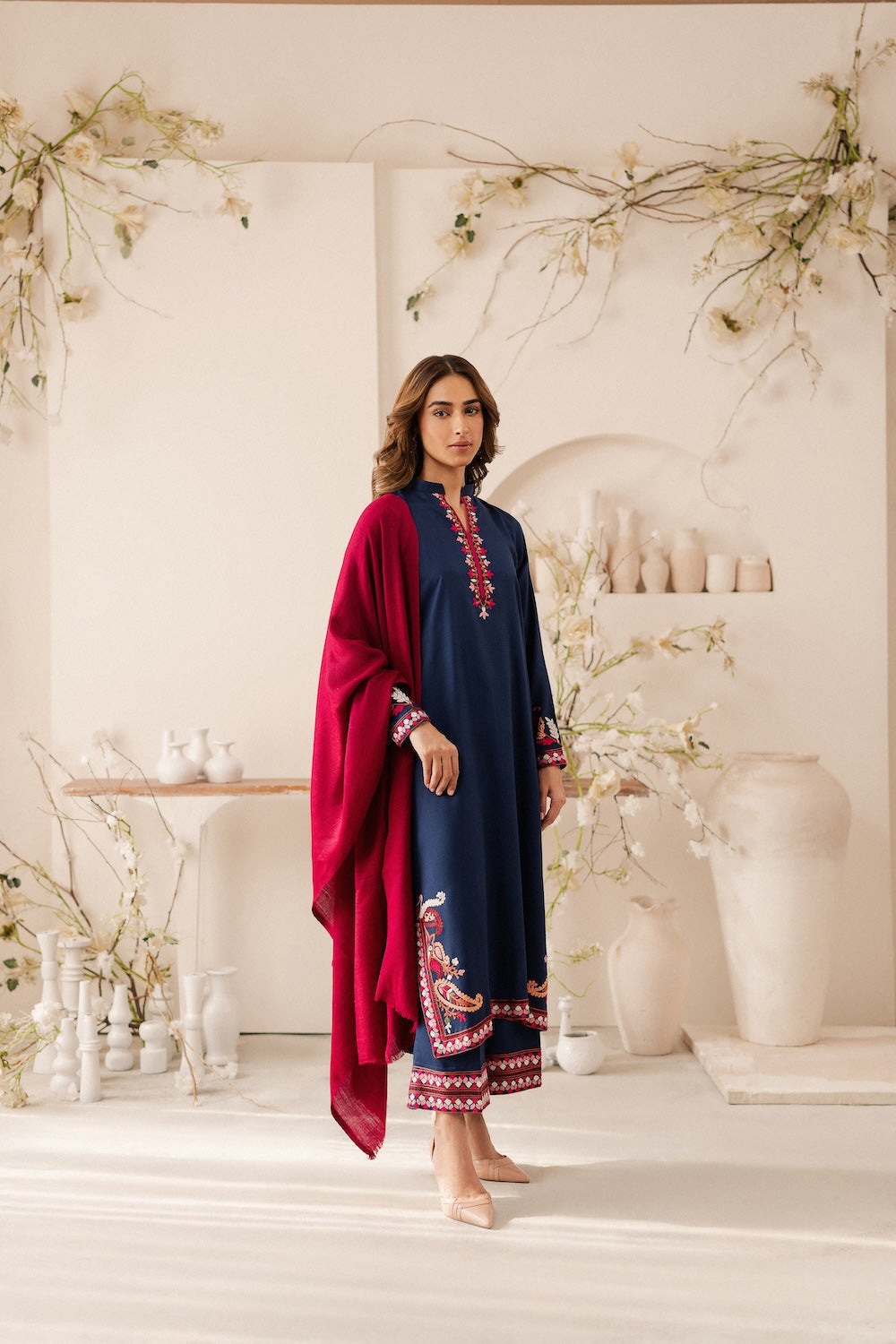 Vintage | Raqsam Winter Drop |  Palwasha by Vintage - Designer Dress - Type: Ladies Clothes - Available at Libayah - 100% Original