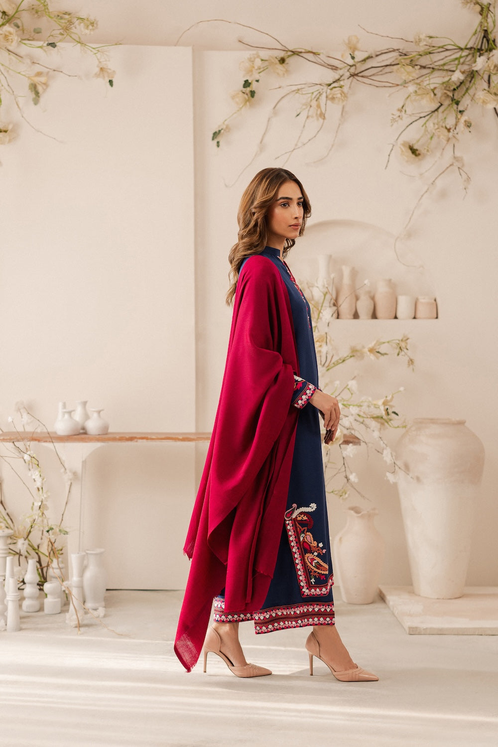 Vintage | Raqsam Winter Drop |  Palwasha by Vintage - Designer Dress - Type: Ladies Clothes - Available at Libayah - 100% Original