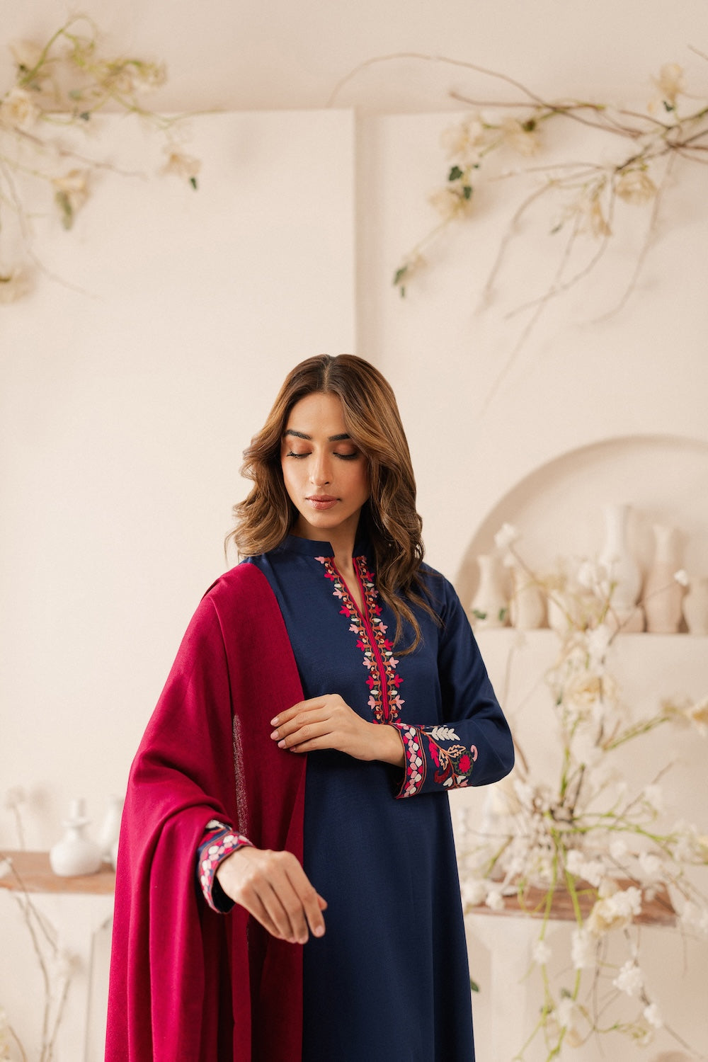 Vintage | Raqsam Winter Drop |  Palwasha by Vintage - Designer Dress - Type: Ladies Clothes - Available at Libayah - 100% Original