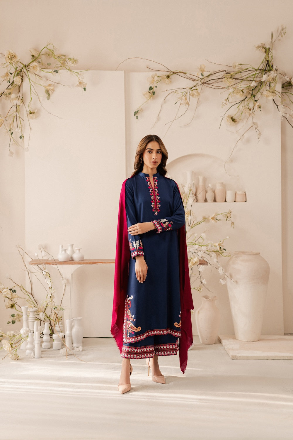 Vintage | Raqsam Winter Drop |  Palwasha by Vintage - Designer Dress - Type: Ladies Clothes - Available at Libayah - 100% Original