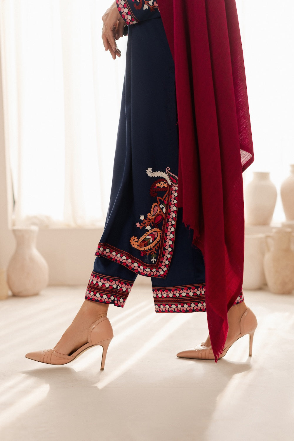 Vintage | Raqsam Winter Drop |  Palwasha by Vintage - Designer Dress - Type: Ladies Clothes - Available at Libayah - 100% Original