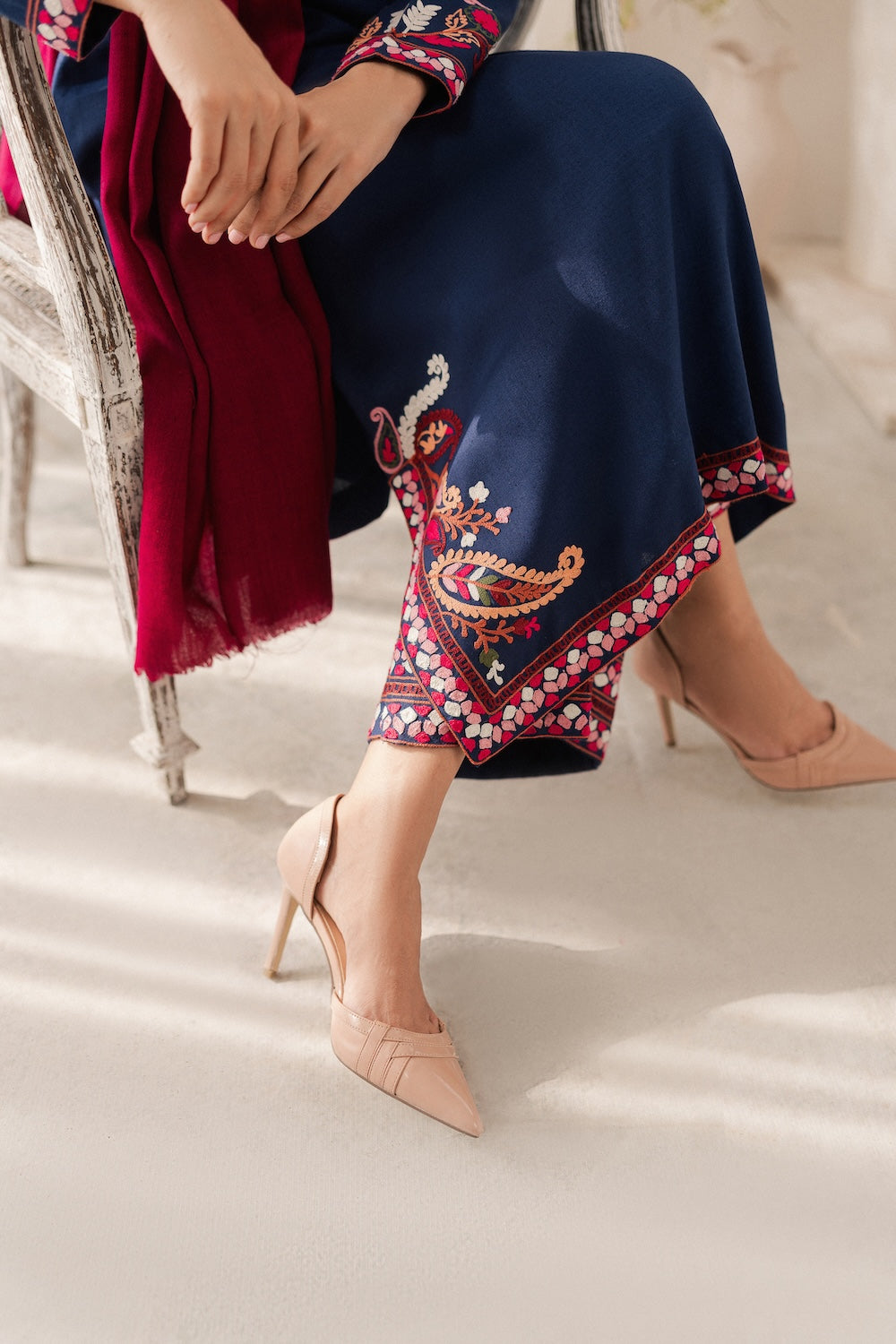 Vintage | Raqsam Winter Drop |  Palwasha by Vintage - Designer Dress - Type: Ladies Clothes - Available at Libayah - 100% Original