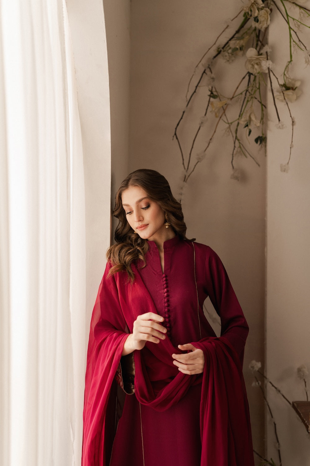 Vintage | Raqsam Winter Drop |  Muskaan by Vintage - Designer Dress - Type: Ladies Clothes - Available at Libayah - 100% Original
