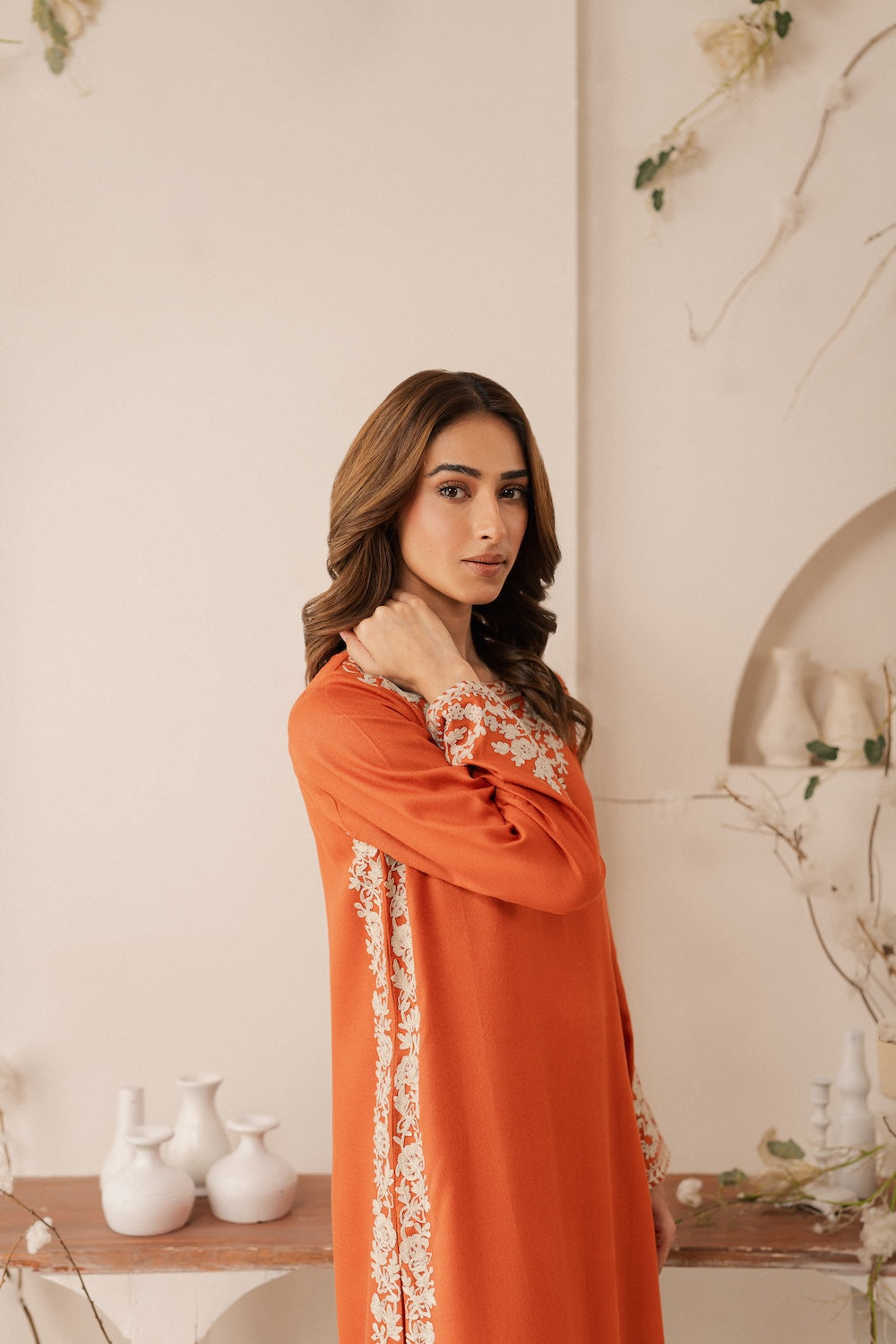 Vintage | Raqsam Winter Drop |  Maala by Vintage - Designer Dress - Type: Ladies Clothes - Available at Libayah - 100% Original