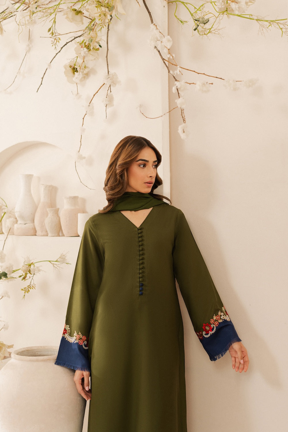 Vintage | Raqsam Winter Drop |  Namal by Vintage - Designer Dress - Type: Ladies Clothes - Available at Libayah - 100% Original
