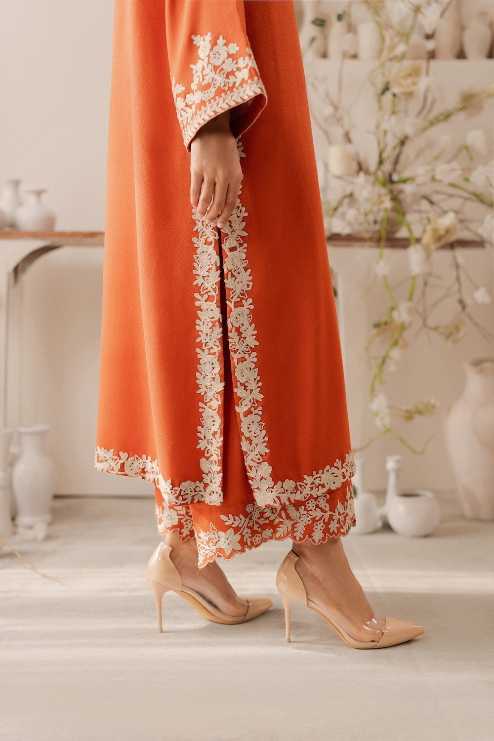 Vintage | Raqsam Winter Drop |  Maala by Vintage - Designer Dress - Type: Ladies Clothes - Available at Libayah - 100% Original