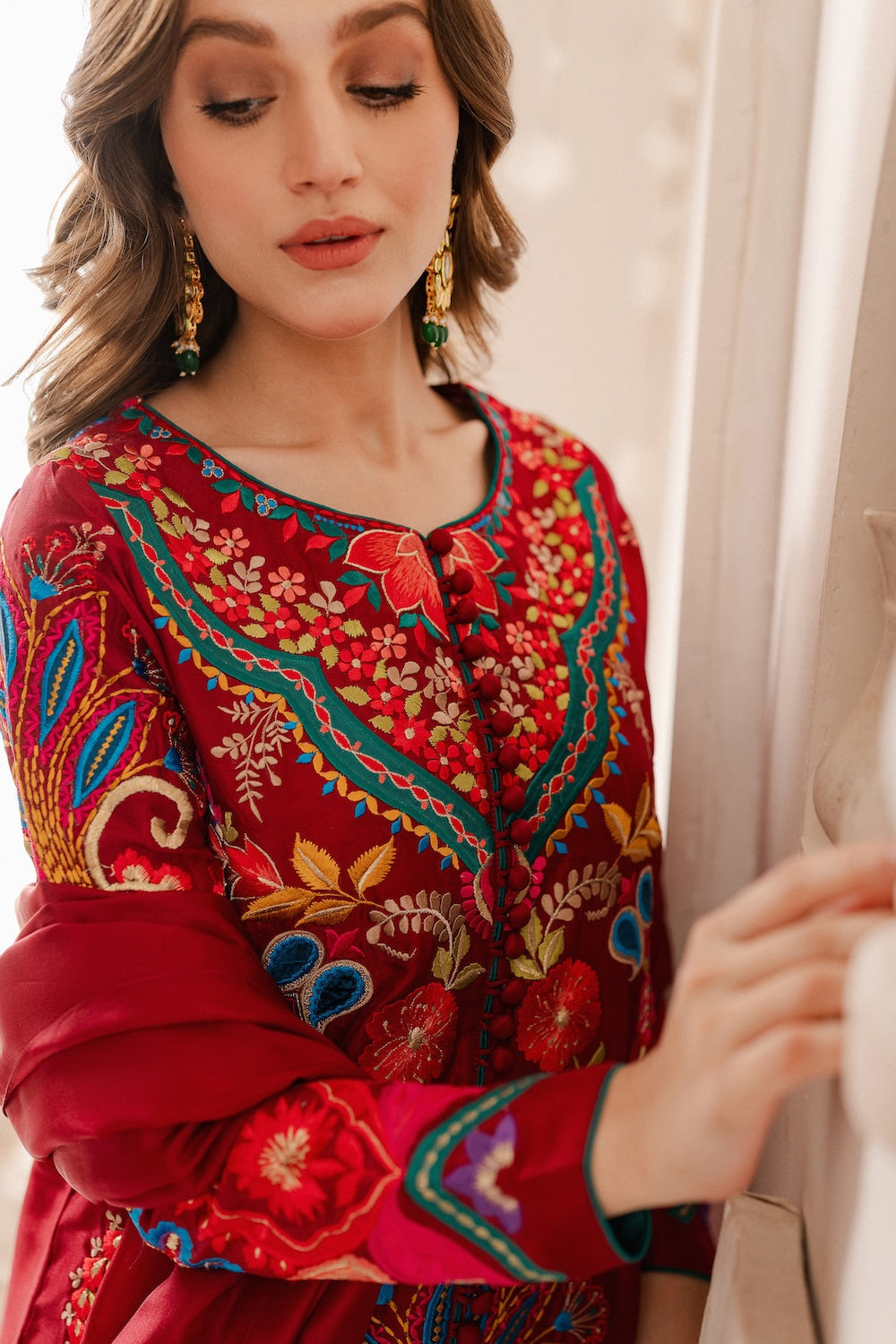 Vintage | Raqsam Winter Drop |  Neelofur by Vintage - Designer Dress - Type: Ladies Clothes - Available at Libayah - 100% Original