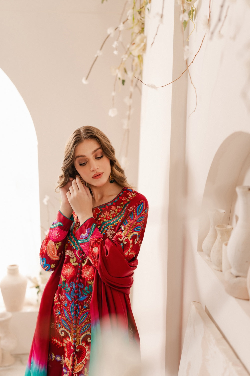 Vintage | Raqsam Winter Drop |  Neelofur by Vintage - Designer Dress - Type: Ladies Clothes - Available at Libayah - 100% Original