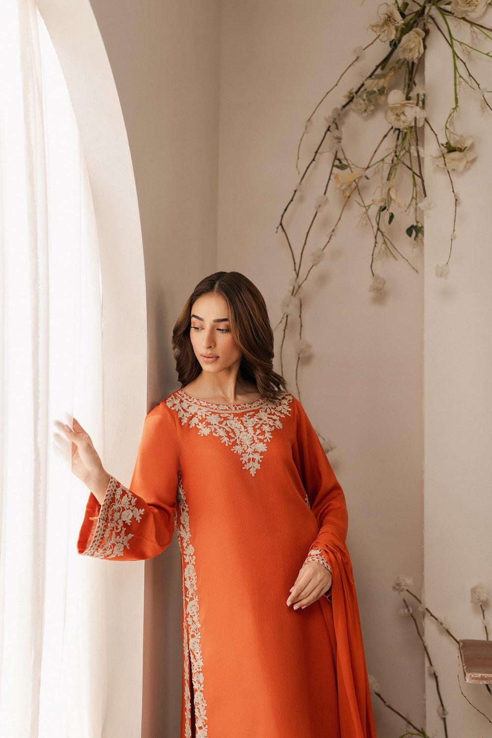 Vintage | Raqsam Winter Drop |  Maala by Vintage - Designer Dress - Type: Ladies Clothes - Available at Libayah - 100% Original