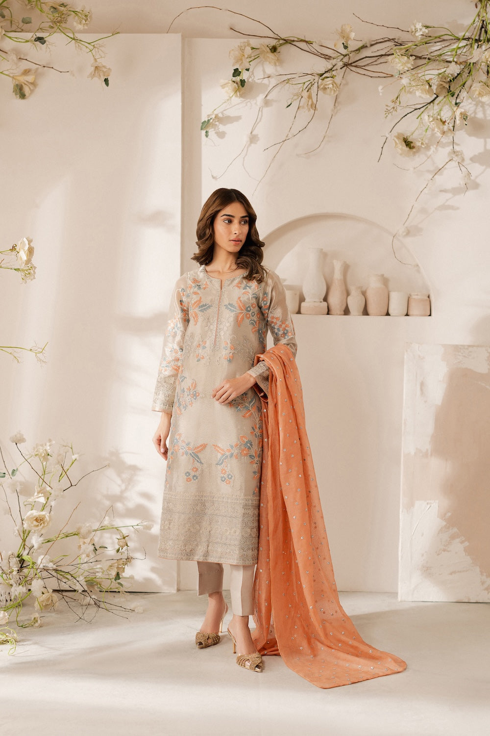 Vintage | Raqsam Winter Drop |  Kainat by Vintage - Designer Dress - Type: Ladies Clothes - Available at Libayah - 100% Original