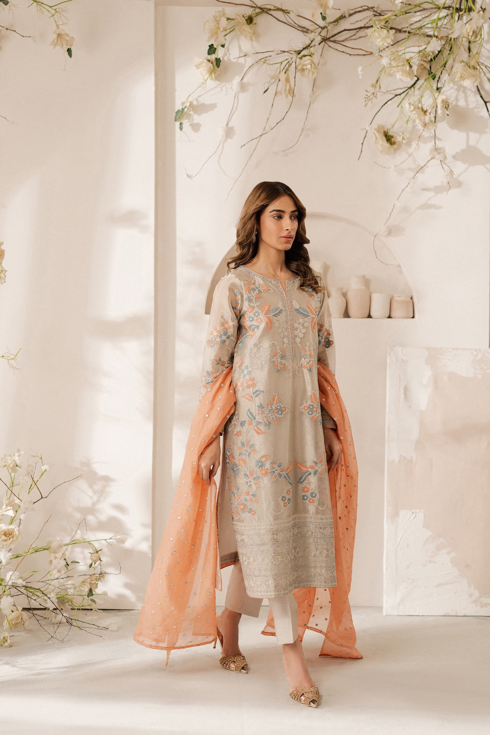 Vintage | Raqsam Winter Drop |  Kainat by Vintage - Designer Dress - Type: Ladies Clothes - Available at Libayah - 100% Original