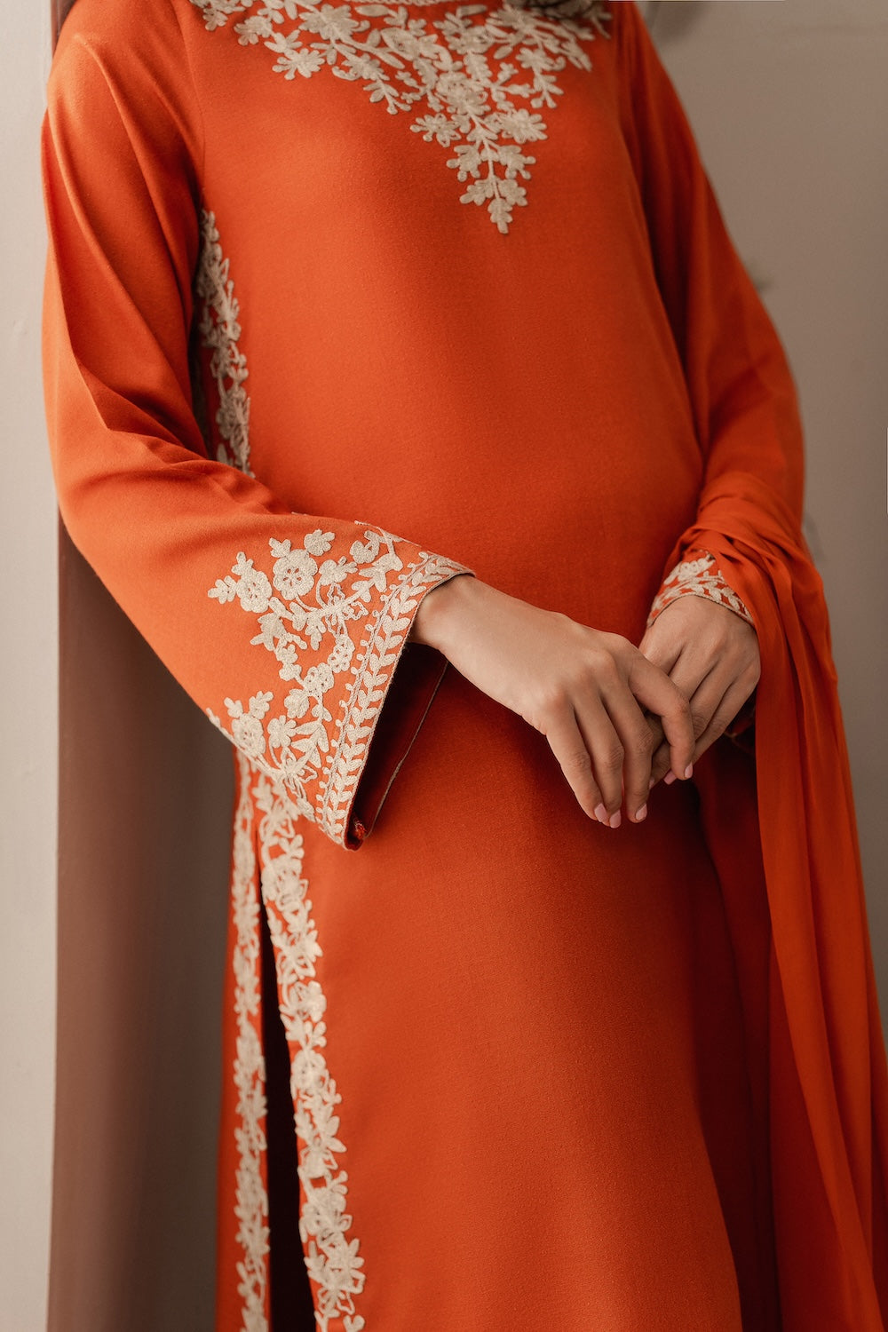 Vintage | Raqsam Winter Drop |  Maala by Vintage - Designer Dress - Type: Ladies Clothes - Available at Libayah - 100% Original